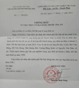 Đất Thanh Hà giảm giá mạnh khi truy tố ông Lê Thanh Thản