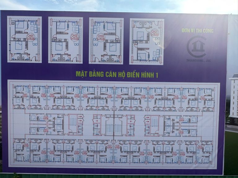 mặt bằng nhà ở xã hội thanh hà