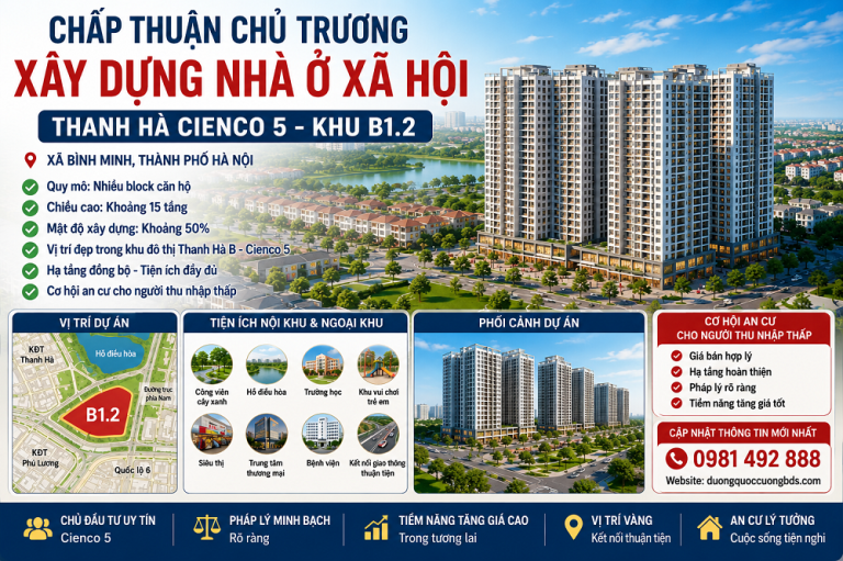 Khởi Công Xây Dựng Nhà Ở Xã Hội Thanh Hà