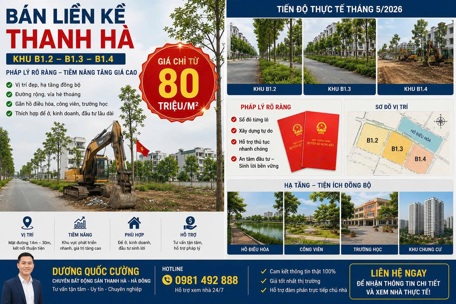 Bán Liền Kề Thanh Hà Cienco 5 Giá Rẻ Quỹ Căn Đẹp Mới Nhất 2026